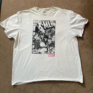 X-Men #11 Jim Lee Plus Maverick & Xavier Files Comic Cover T-Shirt (Mens Sz 2XL)